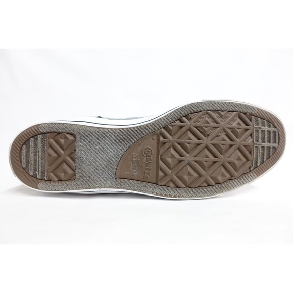 CONVERSE Men Chuck Taylor All-Star High Street 13 Grey/Black Canvas 163217F - Picture 6 of 10